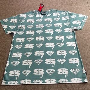 IceCream Diamonds and Dollars Short Sleeve Tee